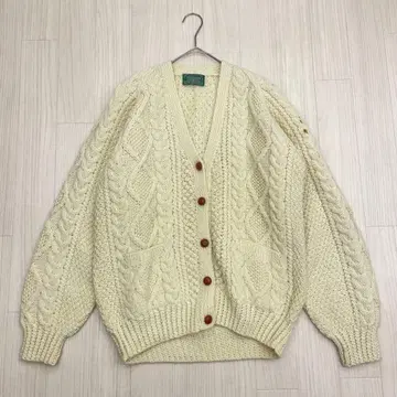 NEW YORKER 뉴요커 아란 니트 가디건