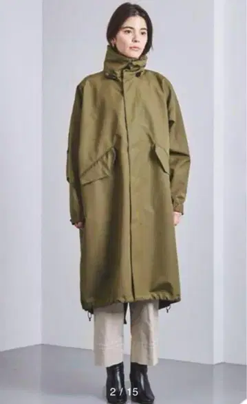 HYKE M-65 코트 사이즈 1