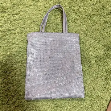 ZARA 큐빅 미니 토트백