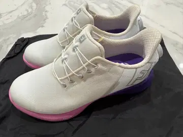 미사용 FootJoy 여성용 골프화 BOA 다이얼식 스파이크리스