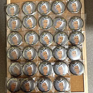 킹프리 킹투어 애니카페 쿠로카와 레이 캔뱃지 29개