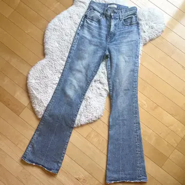 사이즈 25 moussy 플레어 데님 청바지