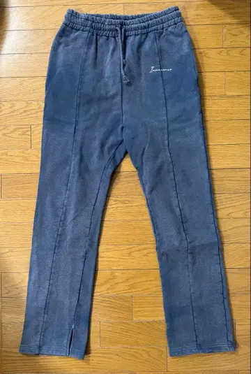 INNOCENCE NYC 가공 스웨트 팬츠 S 이노센스 뉴욕