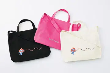 만박 폴스미스 미야쿠미야쿠 Paul Smith 자수 토트백