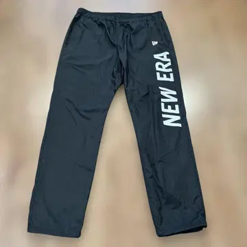 NEW ERA 블랙 로고 바지 골프 축구 바스락
