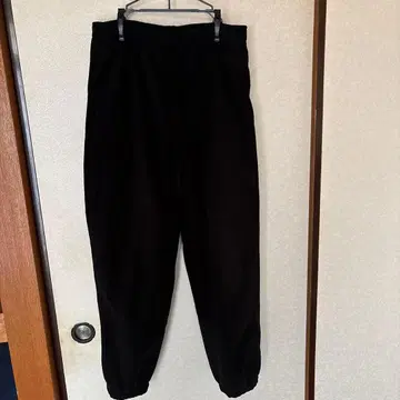 FREAK.S STORE 플리스 조거 팬츠 블랙 M 와이드 팬츠