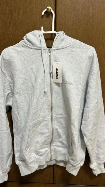 XLARGE 그레이 후드티 S 사이즈