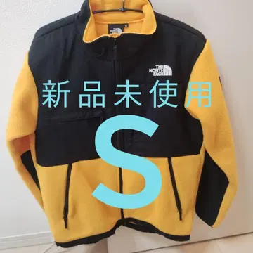 THE NORTH FACE 플리스 자켓 S 사이즈 블랙/노랑