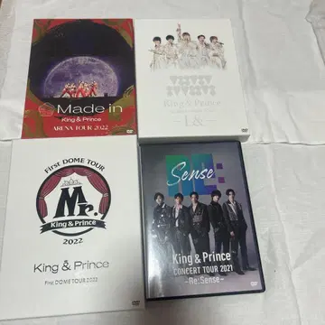 King & Prince 2022년 투어 DVD 세트