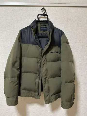 BANANA REPUBLIC 다운 자켓 M 올리브 블랙