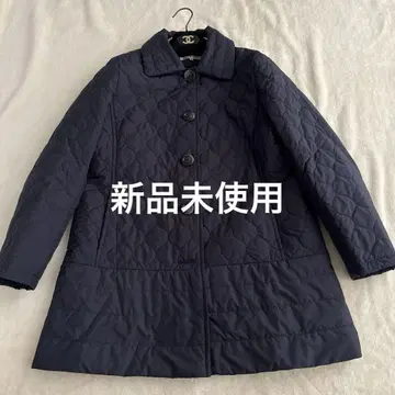 미사용 새상품 네이비 퀼팅 자켓 코트 42 XL 네이비