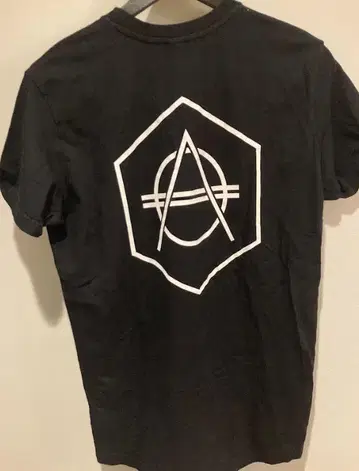 HEXAGON 블랙 T셔츠 S EDM Dondiablo 굿즈