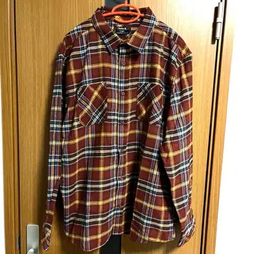 Hurley 버튼 플란넬 셔츠 L 사이즈