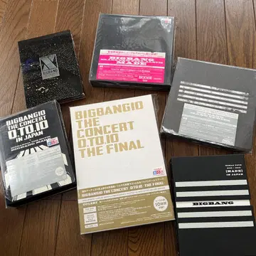 BIGBANG 콘서트 DVD 6장 세트