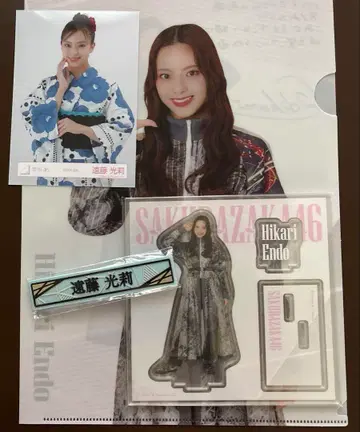 로손 제일복권 사쿠라자카 엔도 히카리 세트