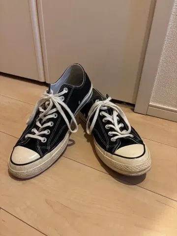 CONVERSE ALL STAR 블랙 스니커즈 CT70