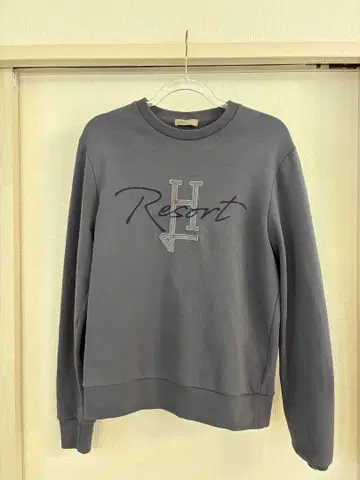 HERNO 헬노 로고 맨투맨 Resort
