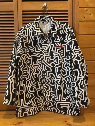 H & M 키스 해링 커버올 남성용