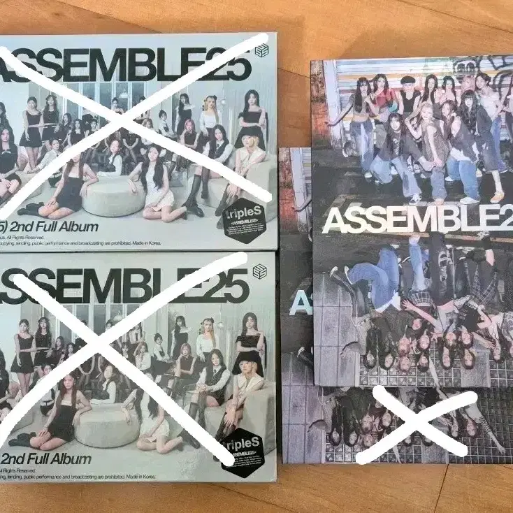 triples Assemble ASSEMBLE Hello82 sign album sealed on Bunjang