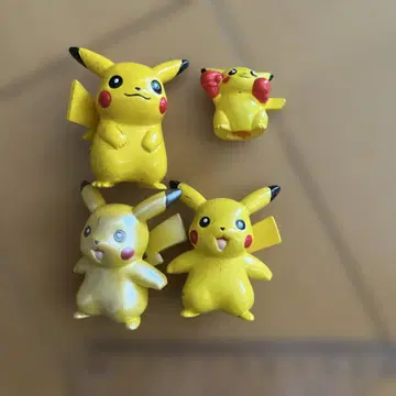 세일 피카츄 피규어 세트 4체