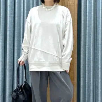 LEPSIM 렙심 아지메 절개 풀오버