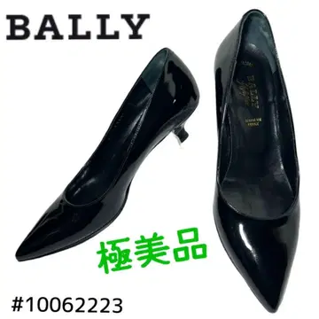 BALLY 에나멜 스틸레토 펌프스 로우힐
