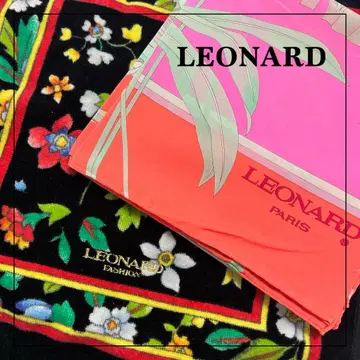 LEONARD 레오나르 새상품 스카프 & 핸드 타월