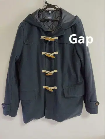 Gap 네이비 더플 코트 M