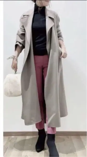 택 포함 새상품 PLST PS 테이퍼드 팬츠 WARM RESERVE XS