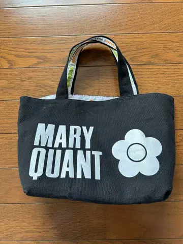 MARY QUANT 미니 토트백 블랙 외 리버서블 새상품급