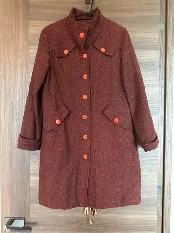 울 롱 코트