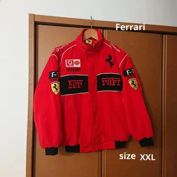 비교적 깨끗한 페라리 F1 아우터 점퍼 블루종 빨간색 xxL
