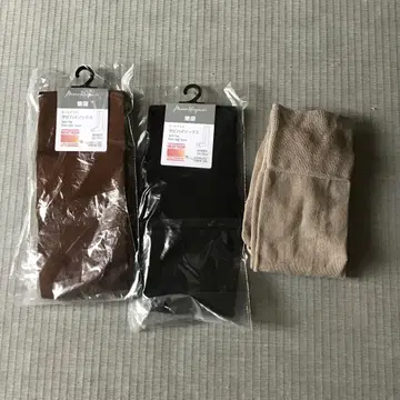 새상품&새상품급 유니클로 마메쿠로구치 히트텍 타비 하이삭스 3켤레