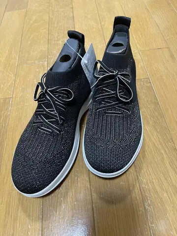 새상품 핏플랍 하이탑 스니커즈 블랙 라메