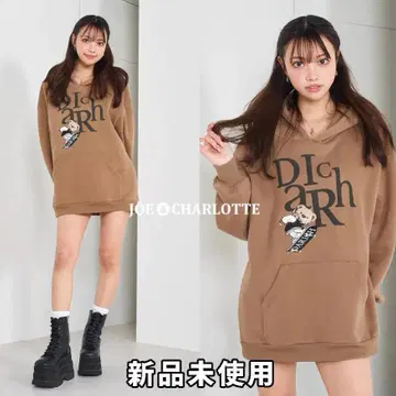 다리치 darich D 베어 빅 후디 미니 원피스 모카 MOC