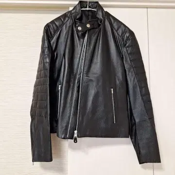 Licorice 블랙 라이더 자켓 L 사이즈