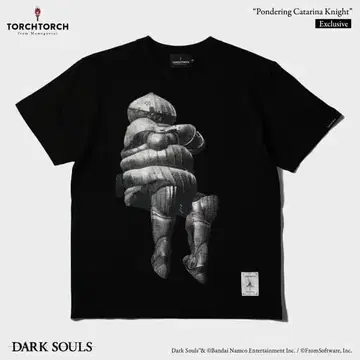 TORCH TORCH DARK SOULS 카타리나 기사 T셔츠 블랙 XL