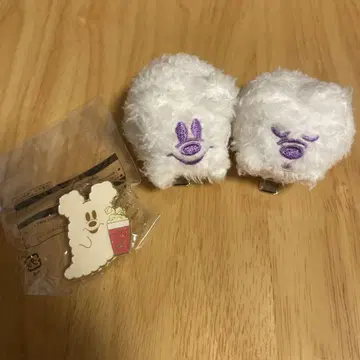 디즈니 헤어 클립 할로윈 유령
