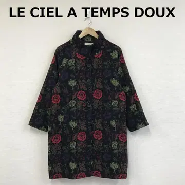 H1022C16 [ LE CIEL A TEMPS DOUX ] 꽃무늬 코트