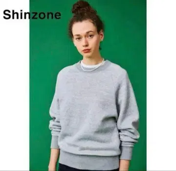 THE SHINZONE 신존 코먼 맨투맨 그레이 속기모