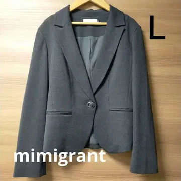 [ 시착만 한 상품 ] mimigrant 다크 그레이 자켓 L