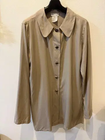 agnes b. 에네스베 프랑스제 실크 100% 긴팔 셔츠 블라우스