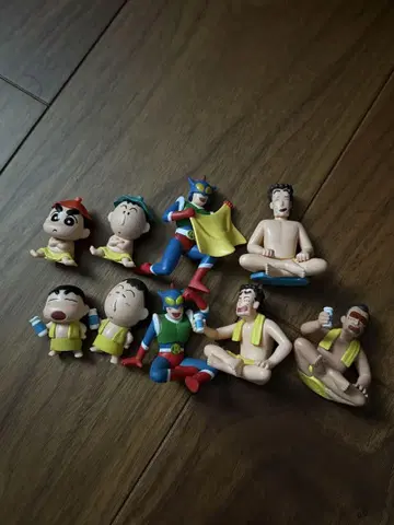 짱구는 못말려 사우나, 목욕탕 후 세트