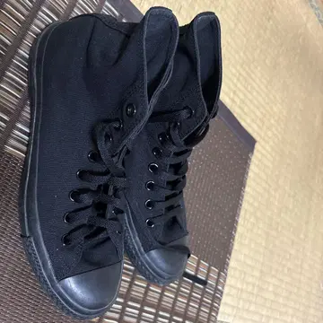 CONVERSE 하이컷 스니커즈 블랙 26.5cm