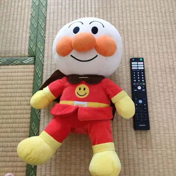호빵맨 봉제 인형 망토 포함