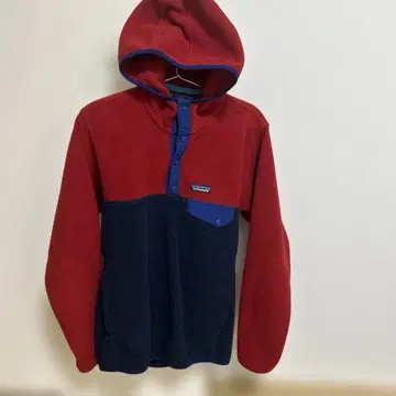 파타고니아 patagonia 스냅T 후디 플리스 레드