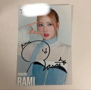 babymonster 라미 친필 사인 8/17
