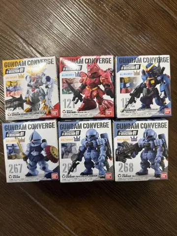 GUNDAM CONVERGE 피규어 세트 미개봉