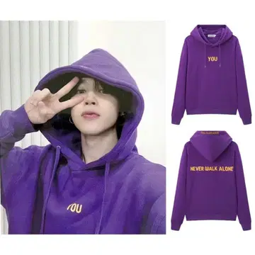 지민 M artist maid 후드티
