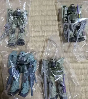 모빌슈트 인 액션 자쿠 II 묶음 판매 건담 피규어